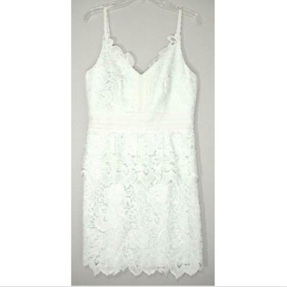 Ted Baker Nadiie Mint Lace Peplum Dress 6 - Picture 4 of 10